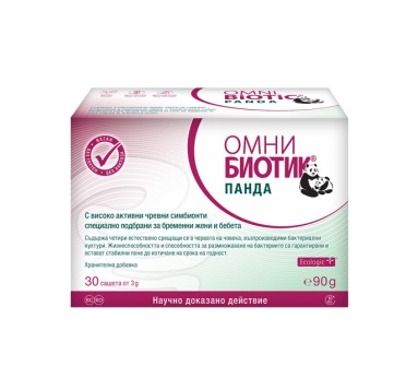 ОМНИ БИОТИК ПАНДА (4щама) 1млрд. 3г х 30сашета