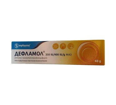 ДЕФЛАМОЛ унгв. х 40гр | Аптека Елица